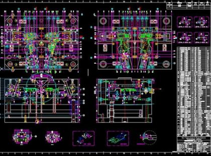 gambar cetakan 2D gambar cetakan 2D