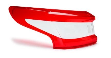 Bagian plastik dua warna